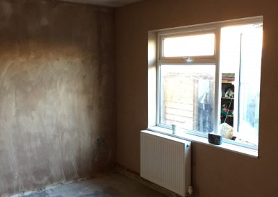 Bedroom Plastered