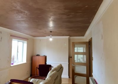 Plastered ceiling in Warsash