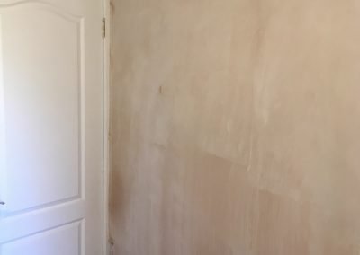 Utility room plastered in Gosport