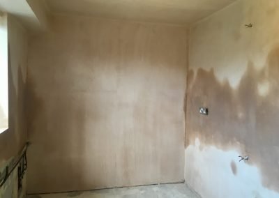 Kitchen doorway closed off