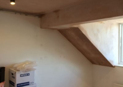 Artex ceiling and reveals freshly plastered in Portsmouth