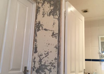 Landing ready to be plastered