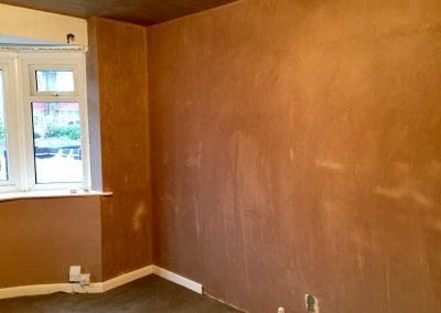 Living Room Skimmed and Doorway Closed Off
