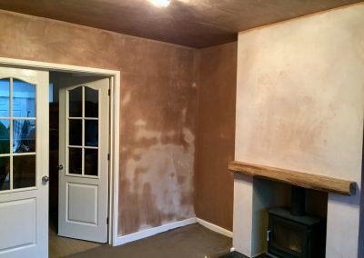 Living room Plastered