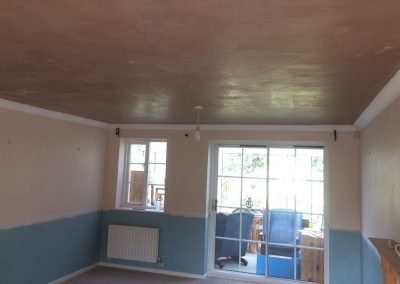 Covered artex in Hedge End