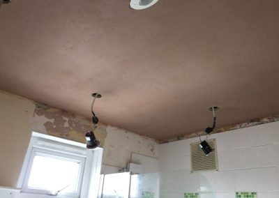Bathroom Artex covered in Gosport