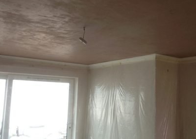 Plastered ceiling in Hayling Island