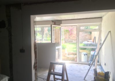 Kitchen ready for repairing
