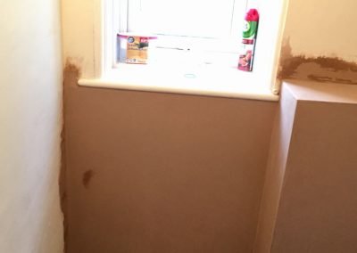 Plastered ready for painting