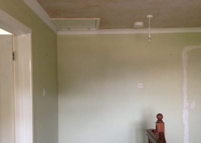 Plastered over artex in Locks Heath