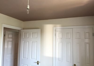Bedroom 3 fully plastered