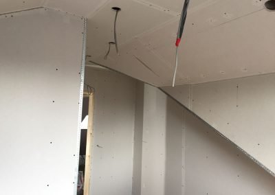 Loft Extension Before Plastering