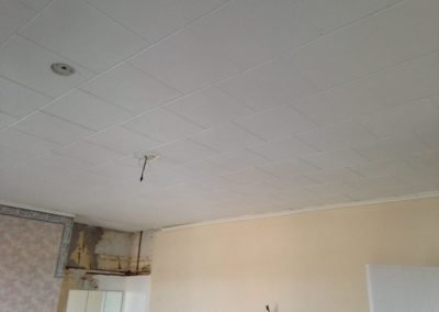 Bedroom ceiling tiles