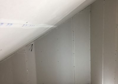 Loft Extension Before Plastering