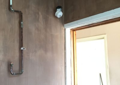 Bathroom fully plastered in Southampton