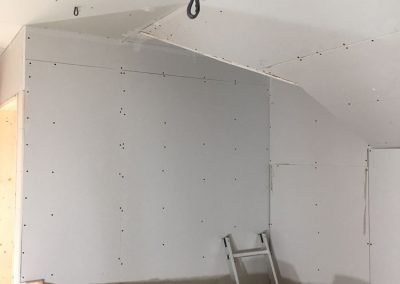 Plasterboarded Loft Extension