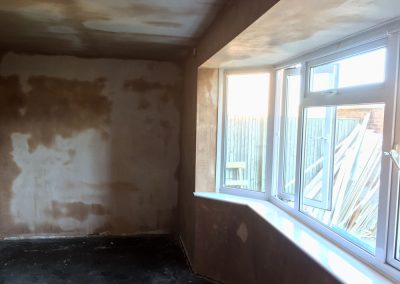 Bay window skimmed