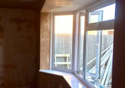 Bay window skimmed