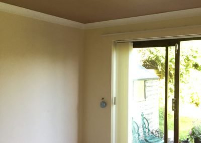 Dining Room fully plastered